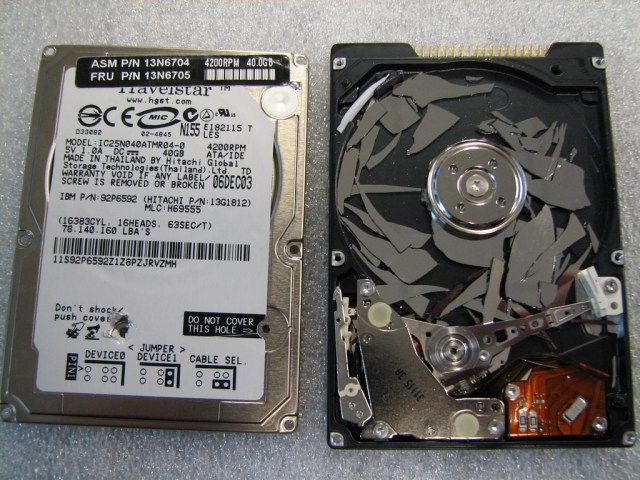 harddrive failure
